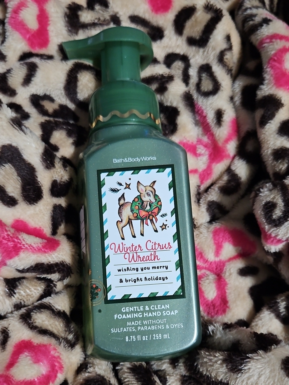 Bath & Body Works Winter Citrus Wreath Foaming Hand Soap